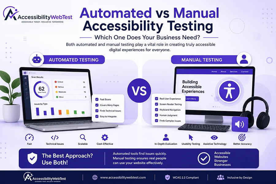 Automated vs Manual Accessibility Testing: Which One Does Your Business Need?